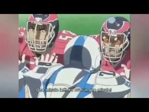 Pertandingan Final yang menegangkan Gambar pertandingan final Eyeshield 21