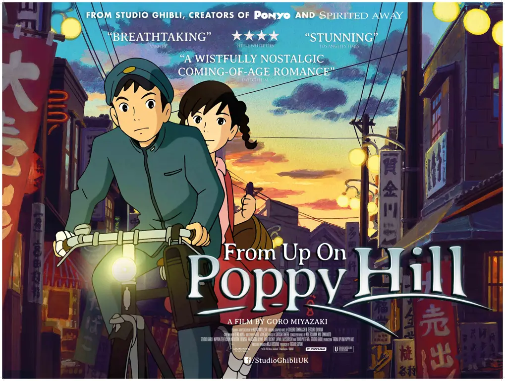 Poster Resmi From Up on Poppy Hill Poster film From Up on Poppy Hill