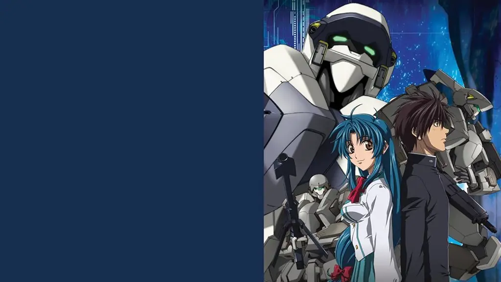 Pertarungan seru dan menegangkan Adegan aksi menegangkan Full Metal Panic!