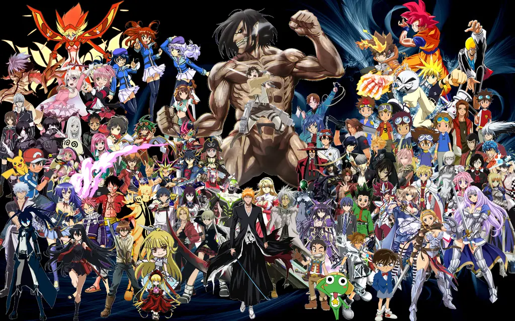 Karakter Anime di Dalam Game Gambar karakter anime dalam game