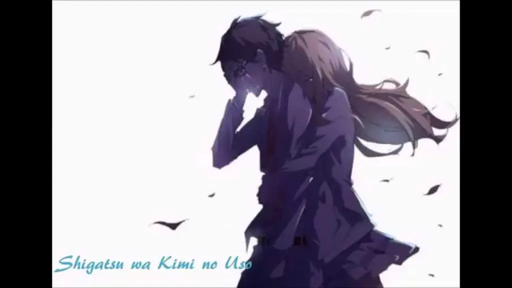 Adegan Menyentuh Hati dari Anime Bermata Hijau Gambar adegan sedih dari anime