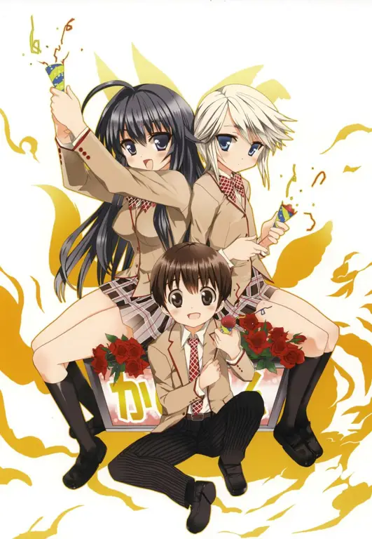 Para tokoh utama anime Kanokon Karakter-karakter utama dalam anime Kanokon