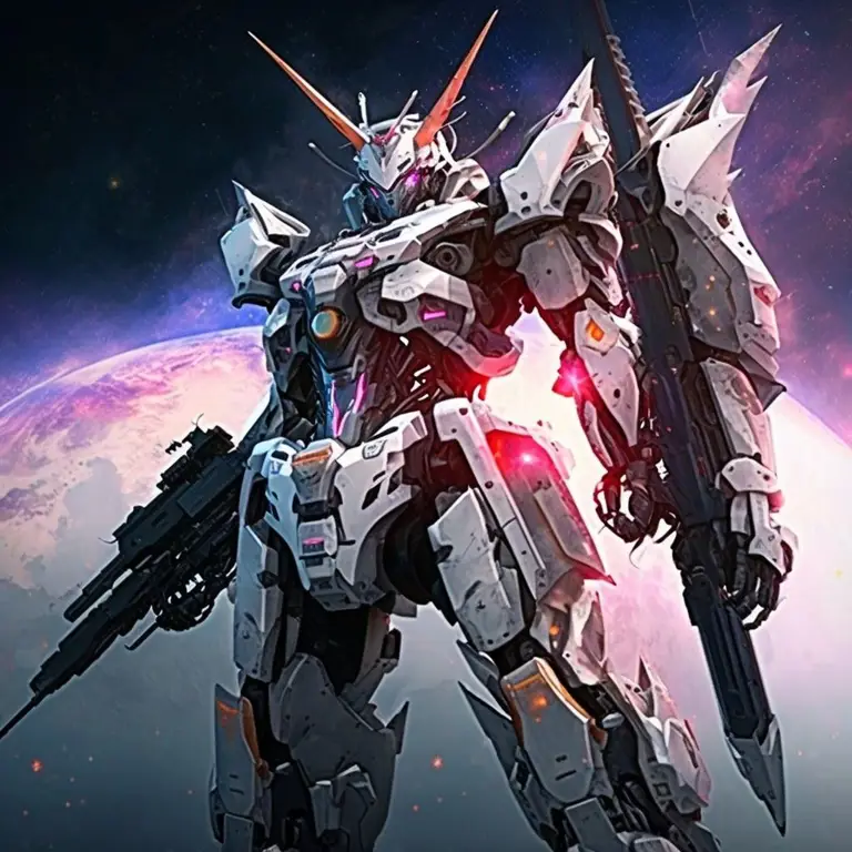 Desain Mecha yang Detail Desain mecha di Mobile Suit Gundam Unicorn